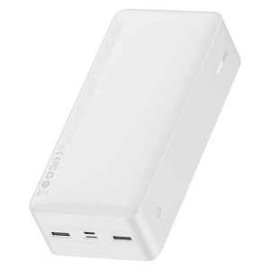 Портативна батарея Baseus Bipow 30000mAh 15W, біла (PPBD050202)