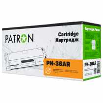 Картридж HP №36A LJ P1505 Black (CT-HP-CB436A-PN-R) (PN-36AR) PATRON EXTRA