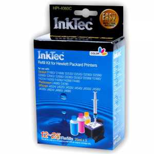 Заправочний к-т HP Color (HPI-4060C) InkTec