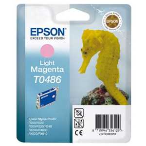 Заправка картриджа EPSON Stylus Photo R200 Light Magenta (T0486)