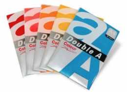 Папір A4 Colour, 80г/м2,DOUBLE A, 25арк.,червоний,3254