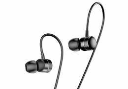 Гарнітура Baseus Encok Wire Earphone H04 Black