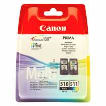 Комплект CANON PG-510+CL-511 MULTIPACK (BLACK+COLOR) (2970B010)