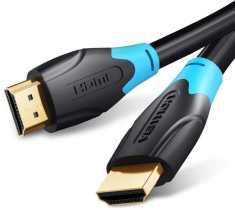 Кабель HDMI  Vention V2.0 3m, чорний (AACBI)