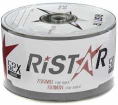 Диск CDR 700Mb Ristar 52x , Bulk50 (за ШТ)