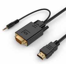 Перехідник HDMI to VGA Noname  HDMI, VGA, 3.5 мм jack