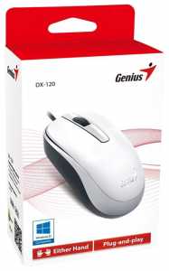 Мишка Genius DX-120 USB, White