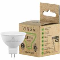 LED Лампочка Vinga,  GU5.3, 3.5Вт, 4000 К (енергозберігаюча)